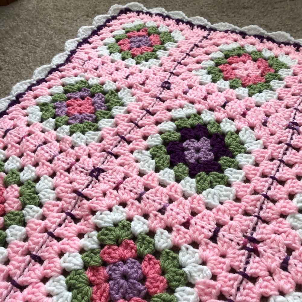 Handmade Crochet Baby Blanket